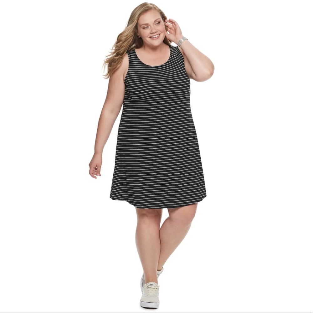 NWT Evri A-Line Skater dress